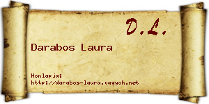 Darabos Laura névjegykártya